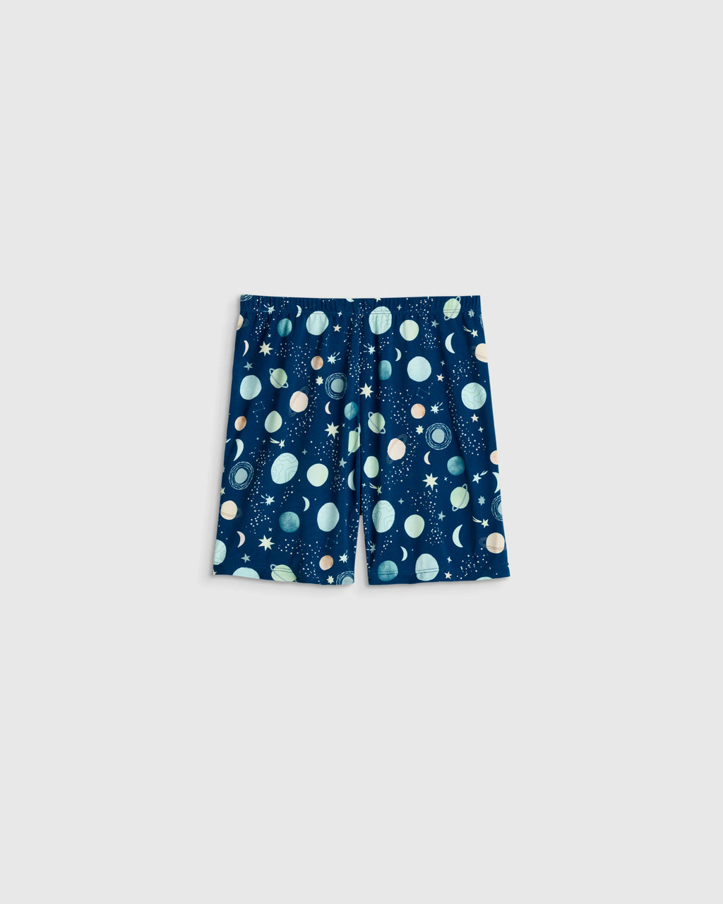Bamboo Short Sleeve and Shorts Pajama Set - 6 / Lavender Hearts