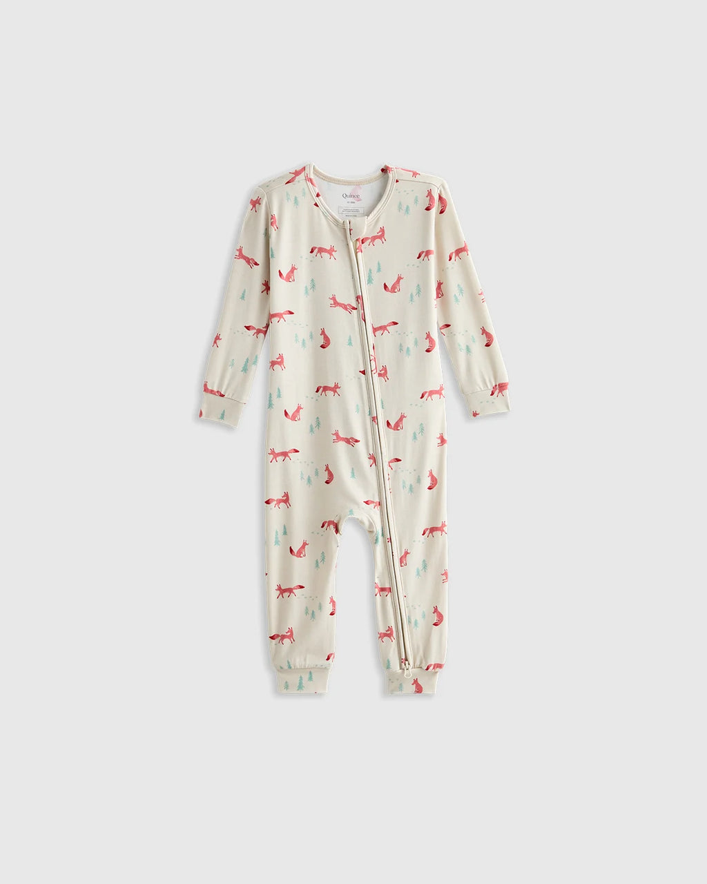 Bamboo One Piece Pajama - 0-3M / Wildflower Dreams