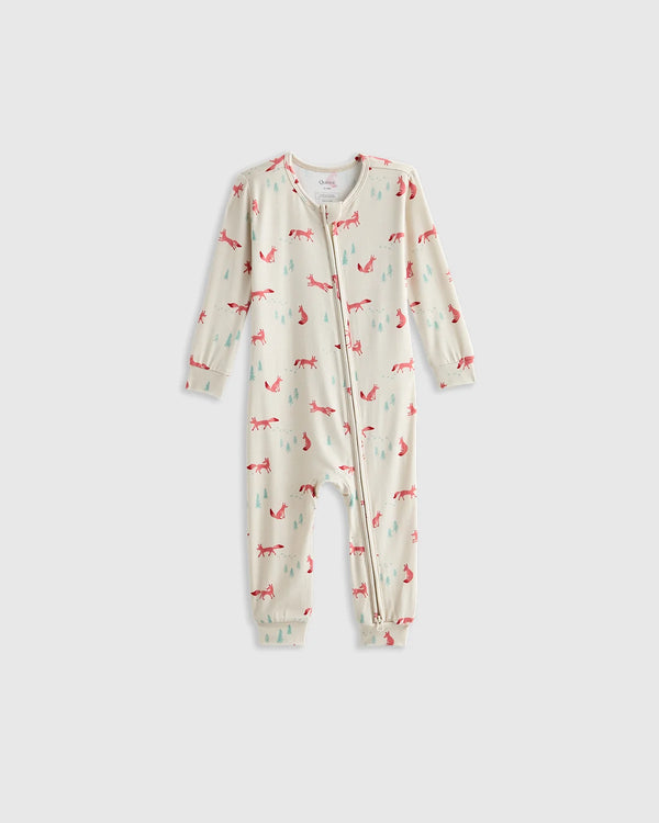 Bamboo One Piece Pajama - 0-3M / Wildflower Dreams