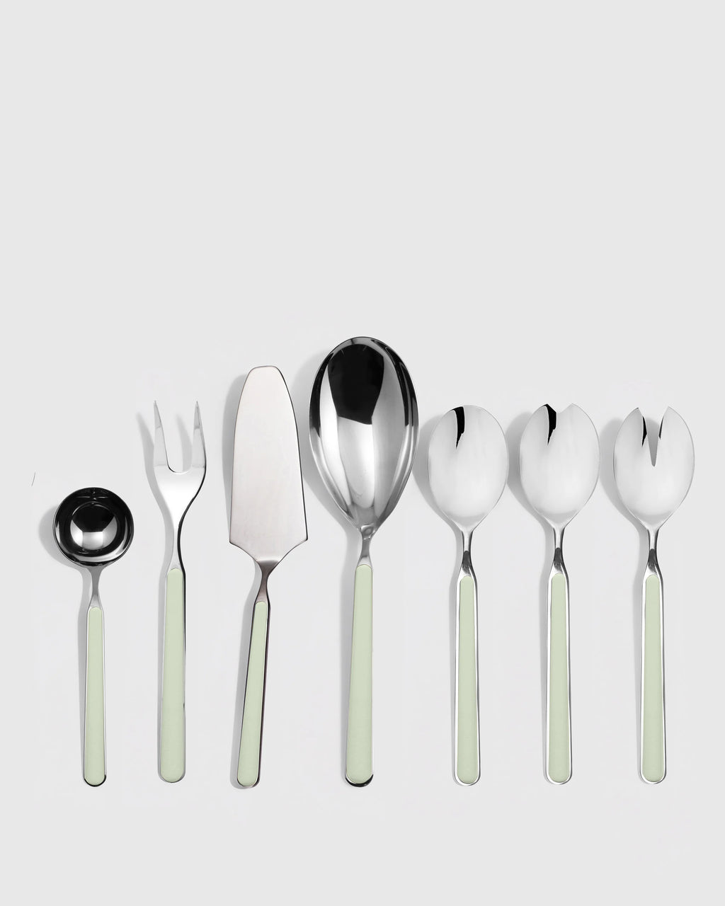 Fantasia 7-Pc Serving Utensil Set by Mepra - One Size / Porcelain