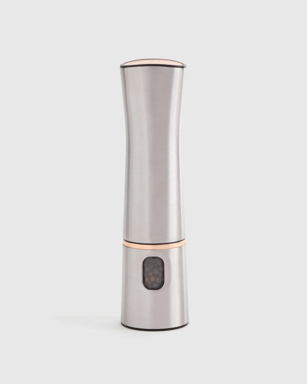 Stainless Steel Electric Pepper Mill - One Size / No Color