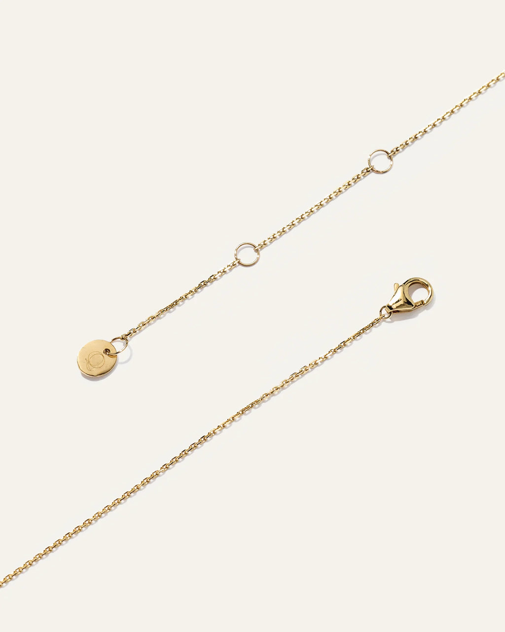 14K Gold Lab Grown Diamond Graduated Bar Necklace - One Size / Yellow Gold