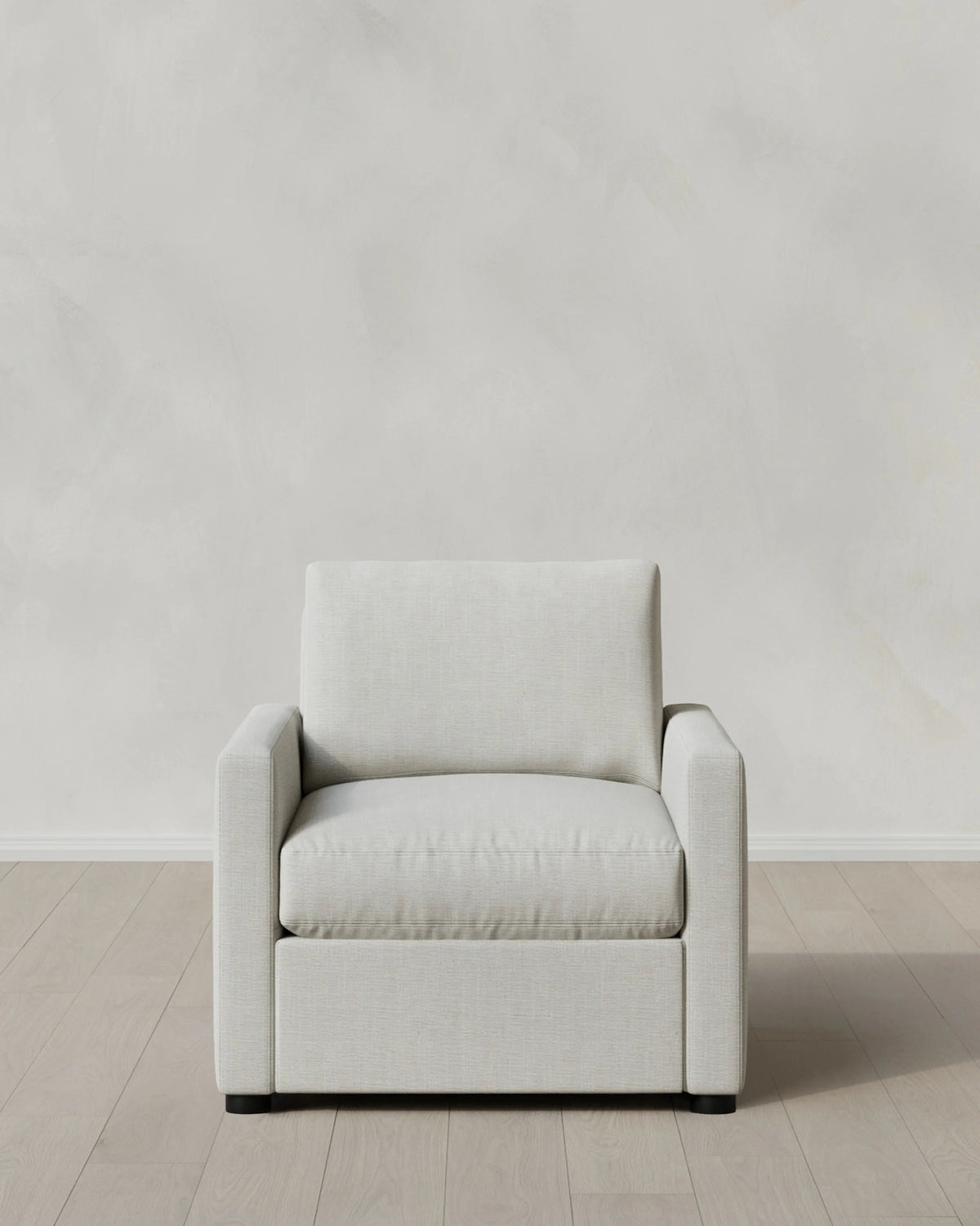 Brennan Accent Chair in Performance Chenille Linen Blend - One Size / Sorrell Main image