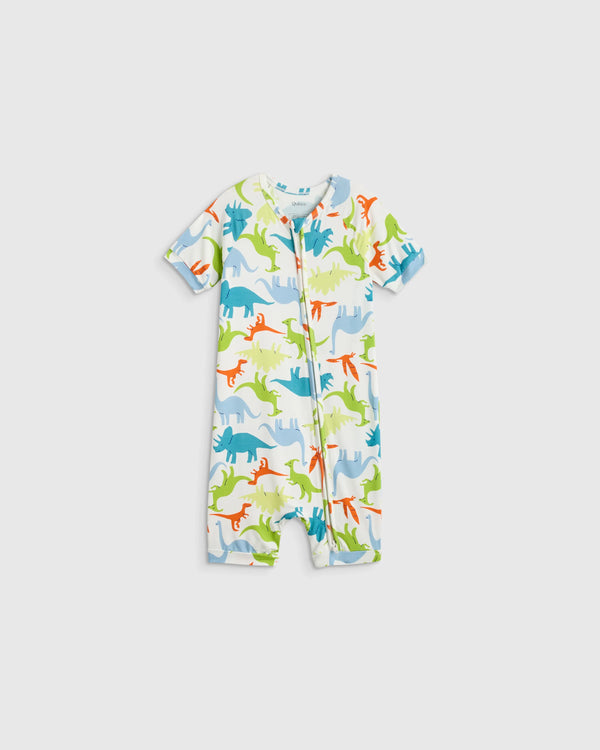 Bamboo Shortie Onesie Pajama - 2T / Sunshine