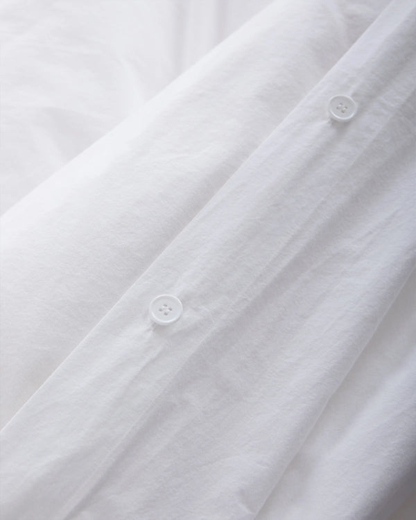 Organic Brushed Cotton Duvet Cover Set - Twin / Toffee