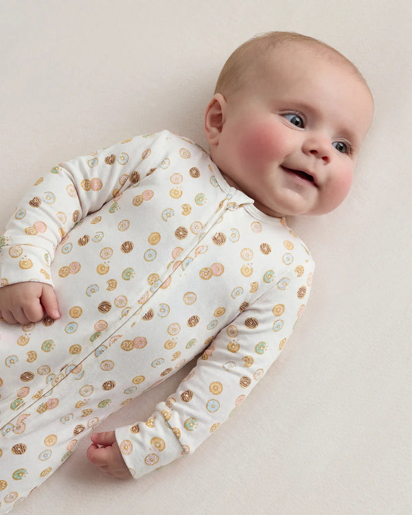Bamboo One Piece Pajama - 0-3M / Wildflower Dreams
