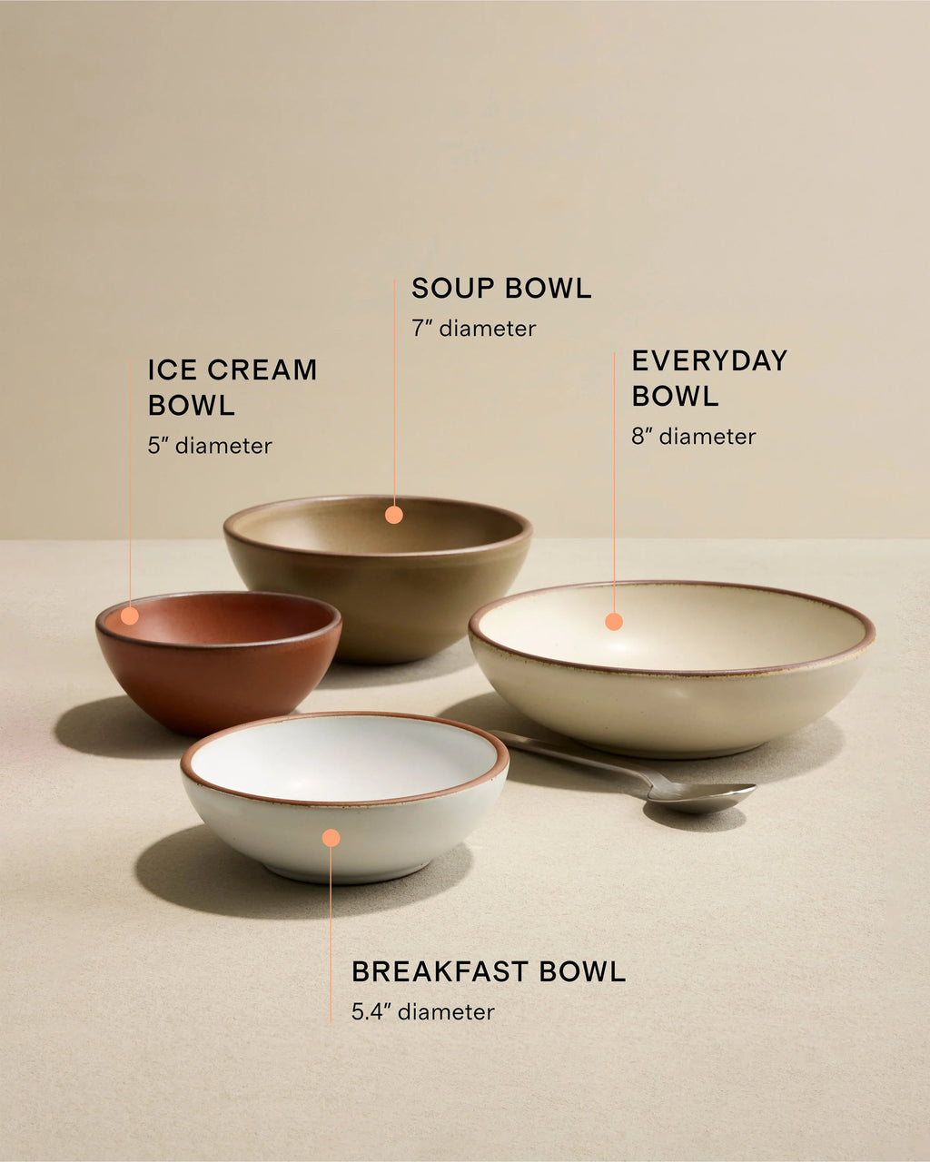 Soup Bowl (Set of 4) by East Fork - One Size / Heron