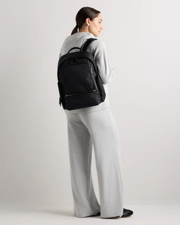 Voyage Nylon Commuter Backpack - One Size / Black