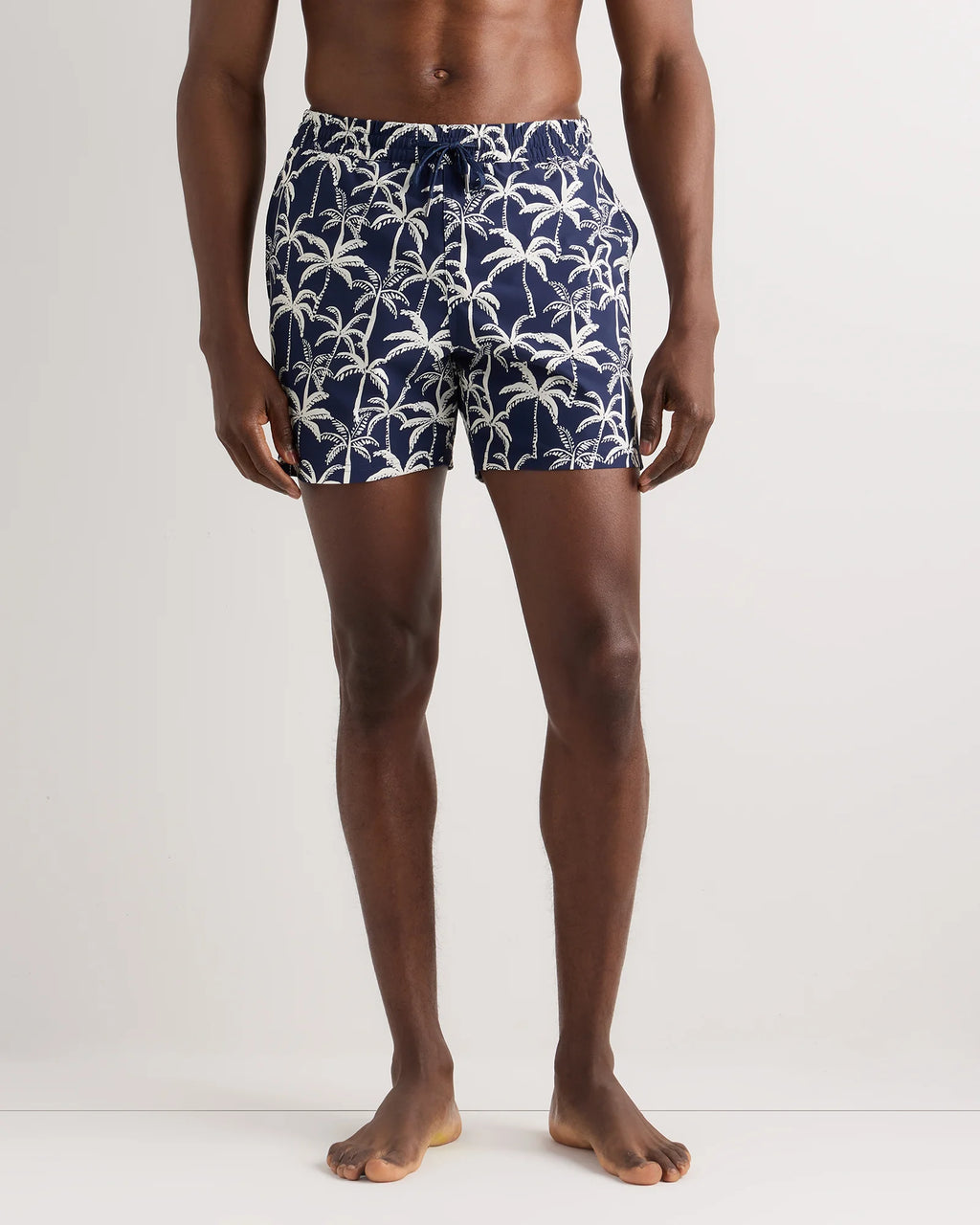 Italian Swim Trunks - 5.5" - XS / Navy Diamond Geo