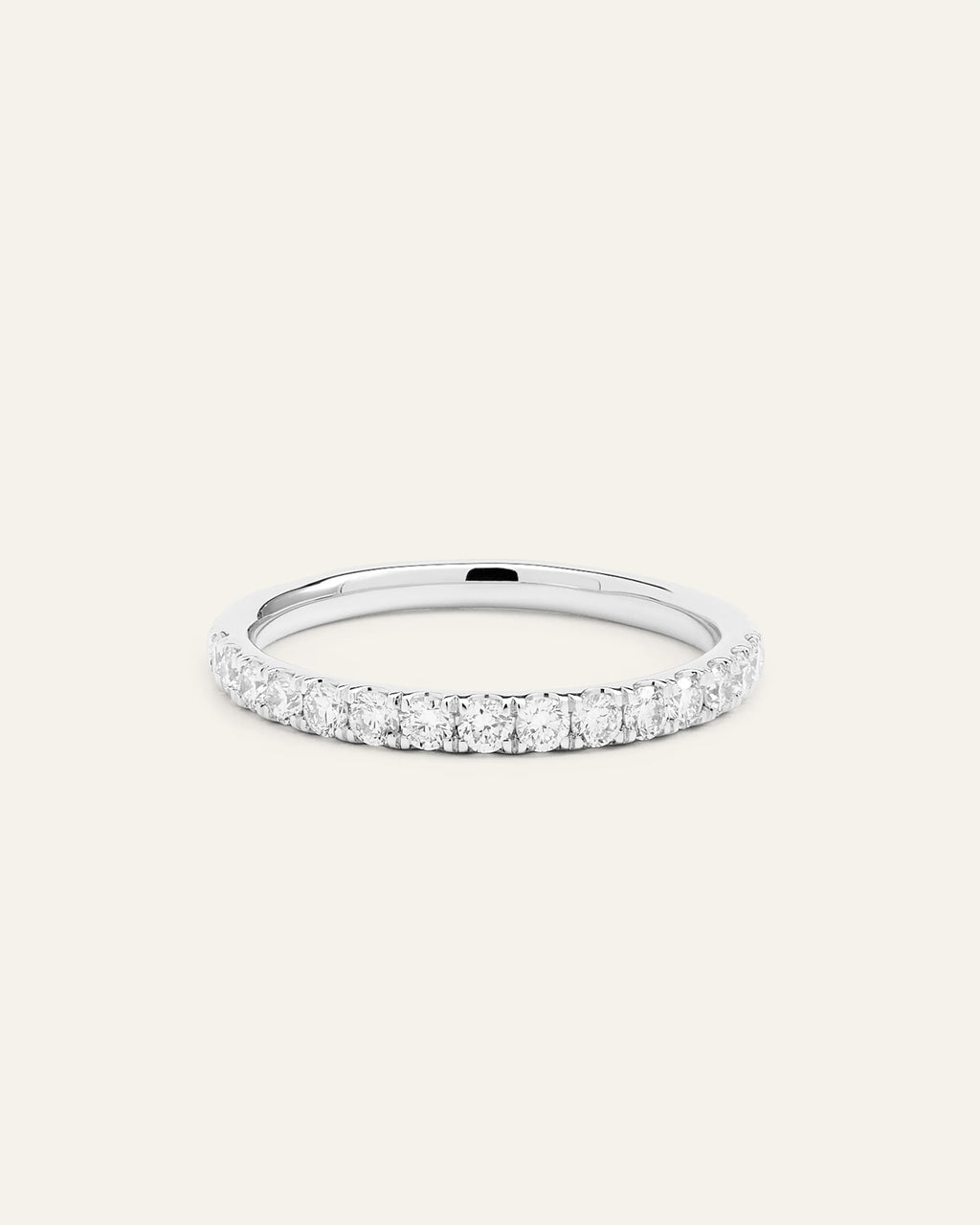 Lab Grown Diamond Pave Band - 4 / Yellow Gold