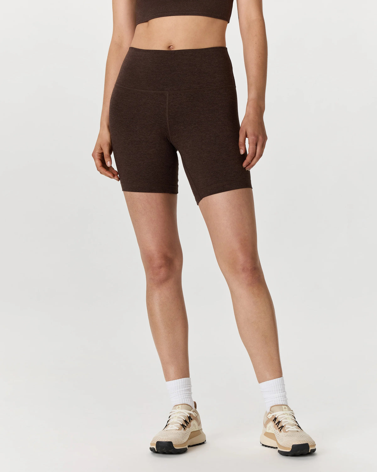 Ultra-Soft Bike Short - XS / Heather Espresso Main image