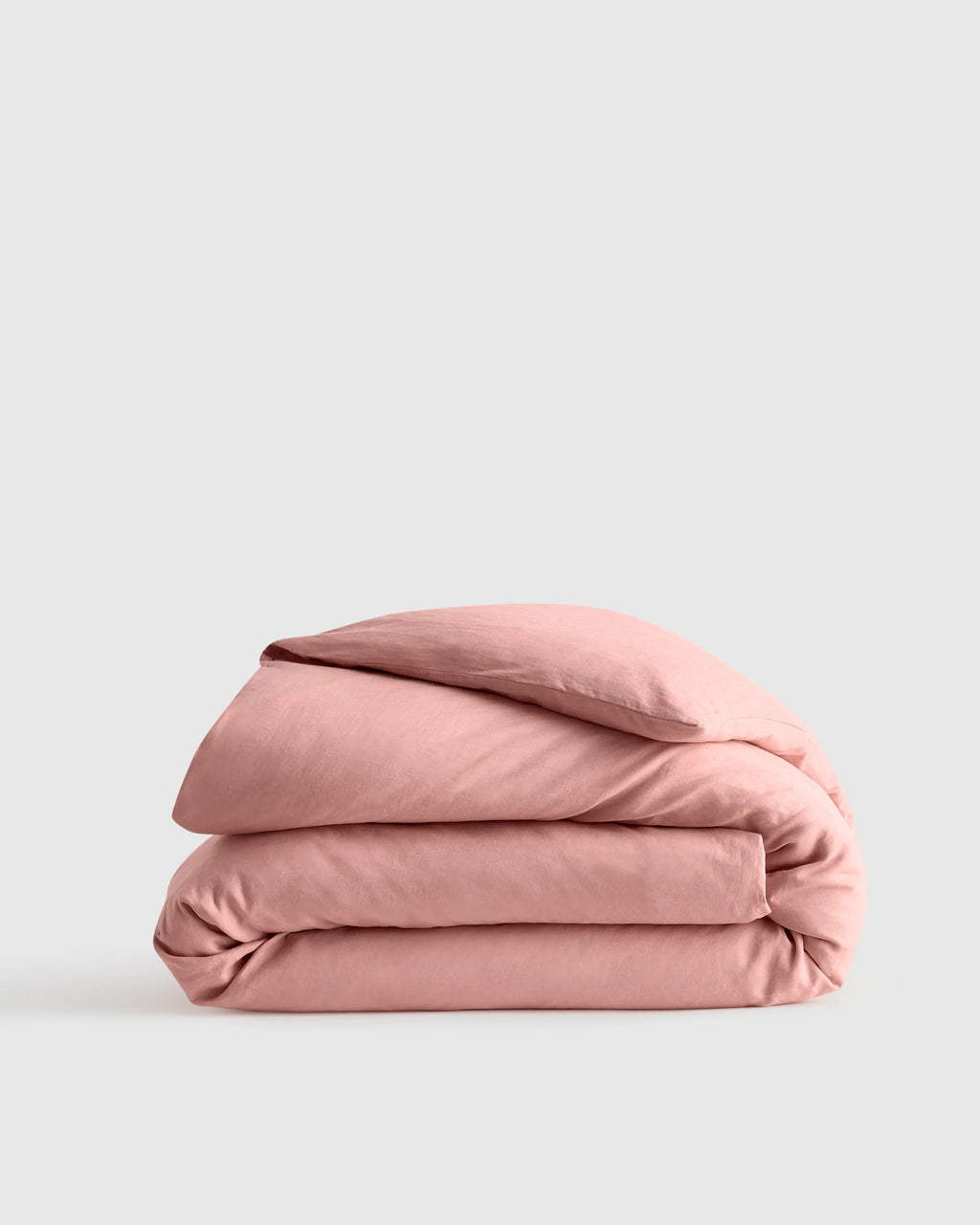 European Linen Duvet Cover - Twin / Peach