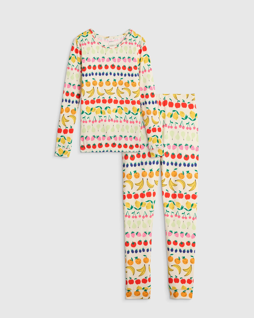 Bamboo Long Sleeve and Pant Pajama Set - 6 / Wildflower Dreams