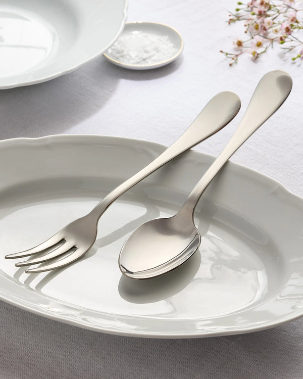 Brescia 2-Pc Serving Utensil Set by Mepra - One Size / Polished Stainless Steel