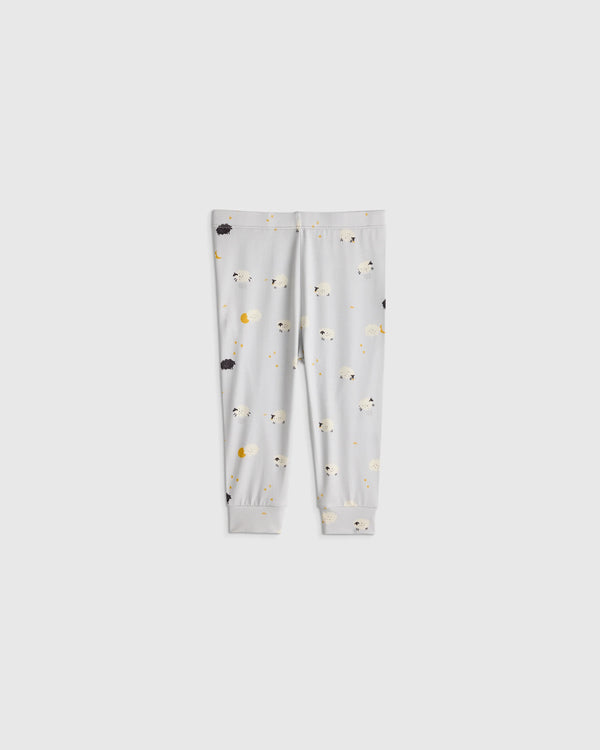 Bamboo Long Sleeve and Pant Pajama Set - 12-18M / Wildflower Dreams