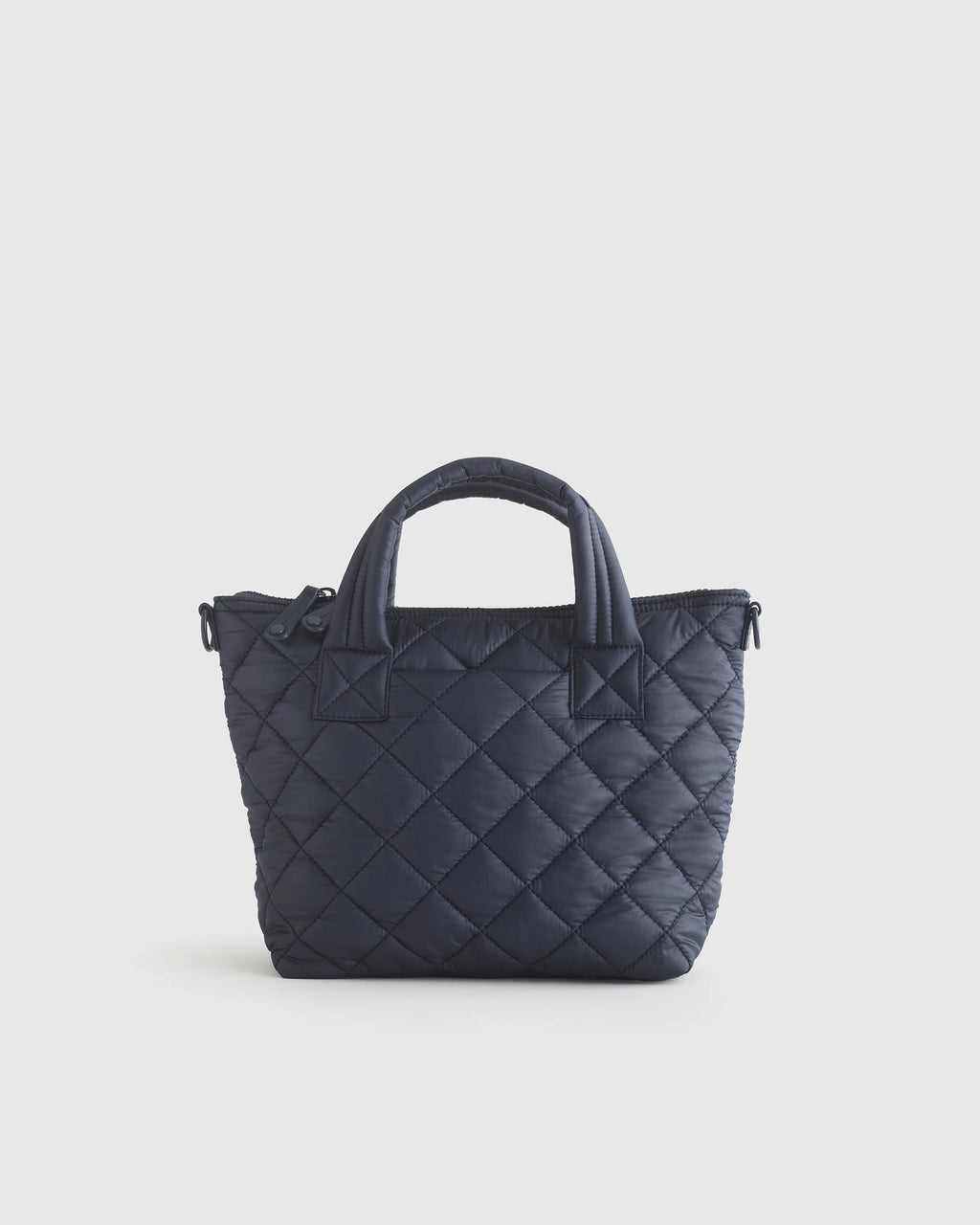 Transit Quilted Small Crossbody Tote - One Size / Taupe Brown