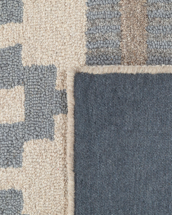 Palma Wool Rug - 3' x 5' / Dusty Blue Multi