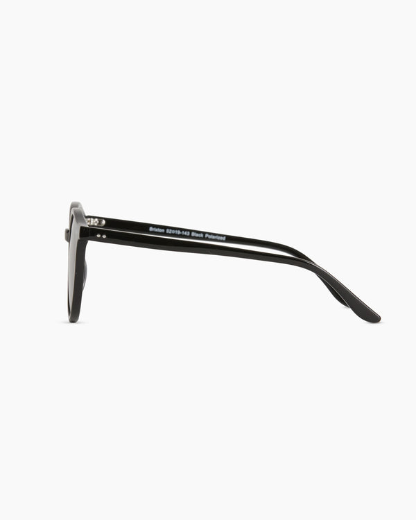 Brixton Polarized Acetate Sunglasses - Standard / Clear Taupe with Brown lens