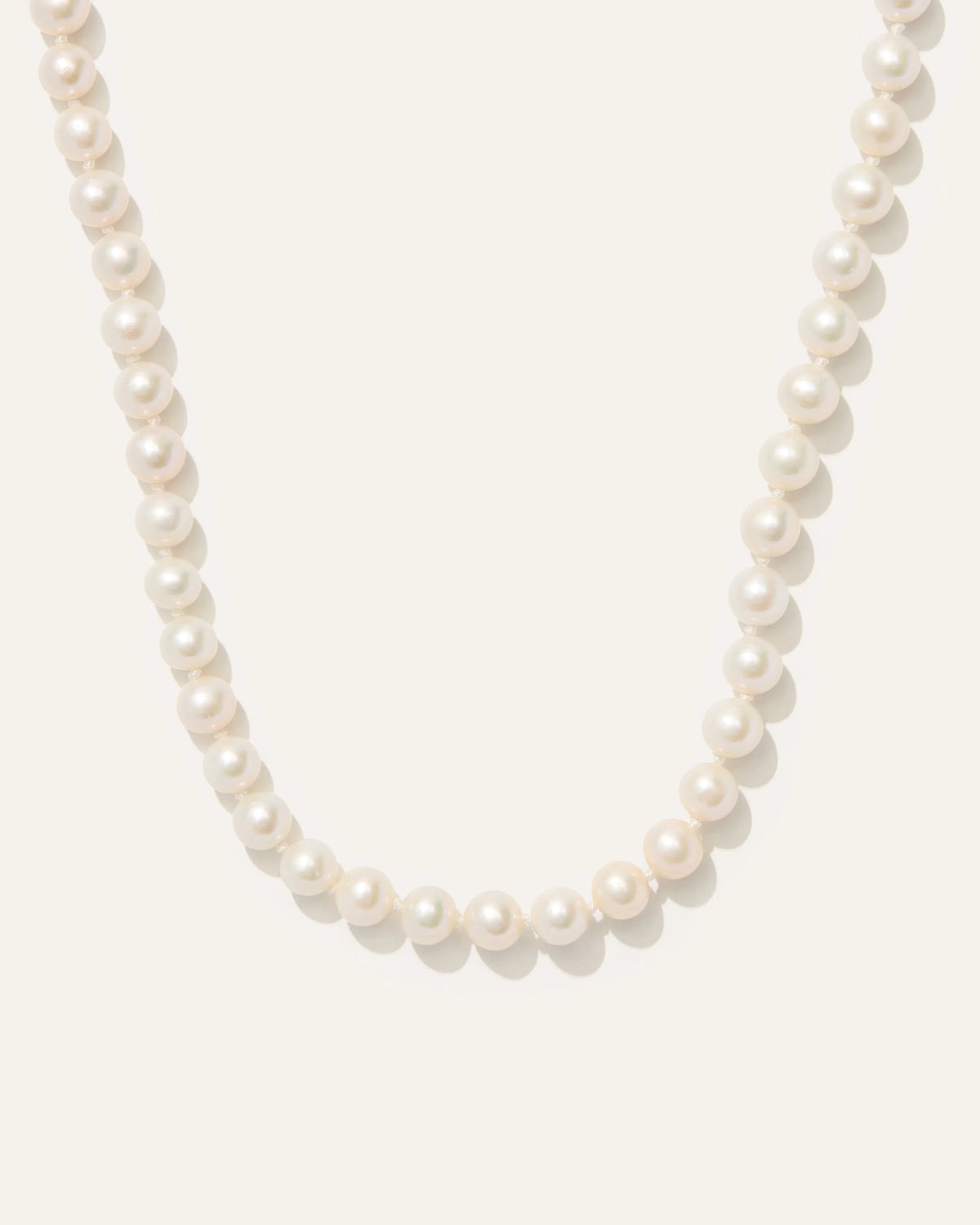 14K Gold Freshwater Cultured Pearl Strand Necklace - One Size / Yellow Gold Main image