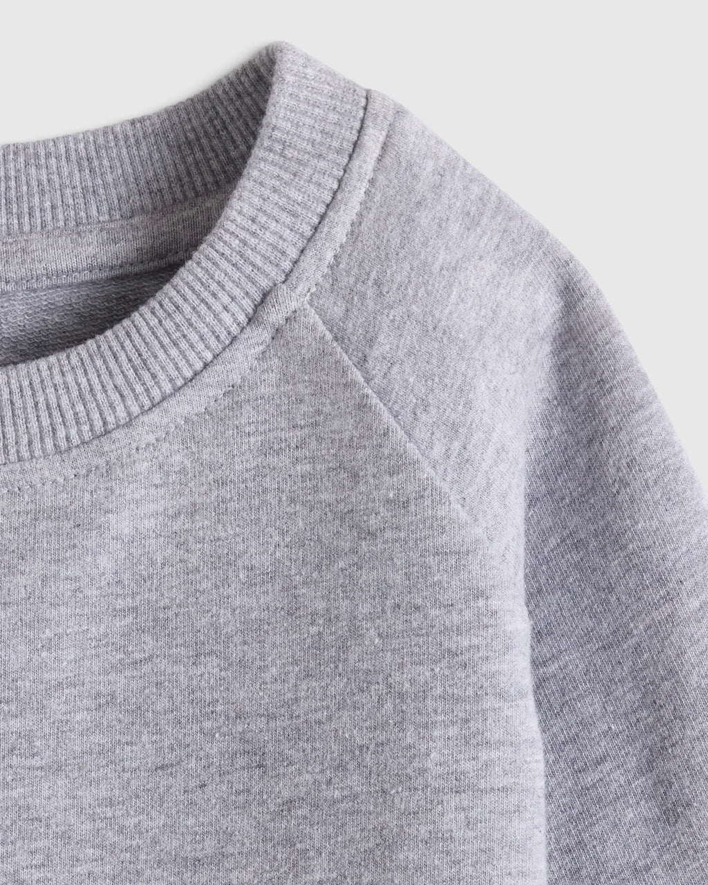 Organic Cotton French Terry Crew Neck Sweatshirt - 3-6M / Blue Stars