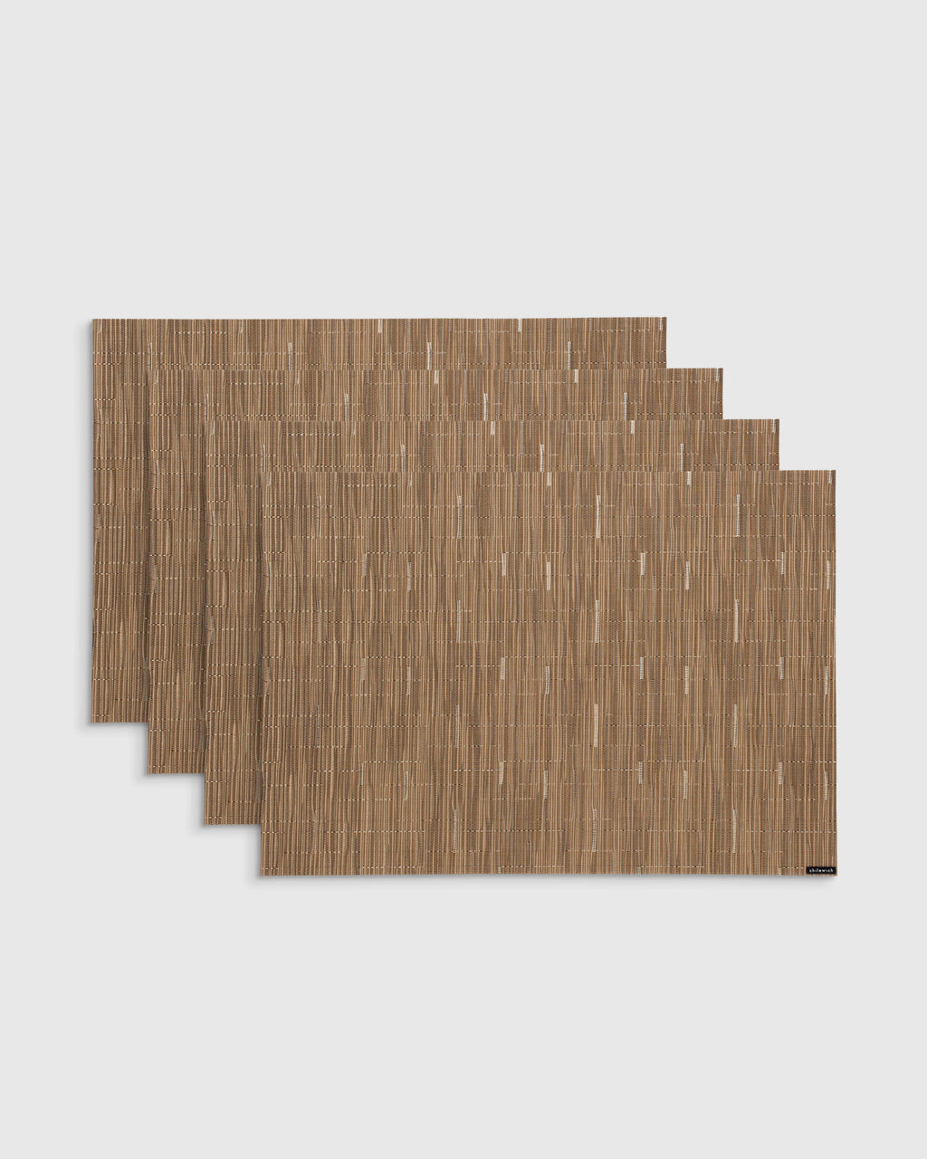 Bamboo Easy-Care Rectangular Placemat, Set of 4 by Chilewich - One Size / Coconut