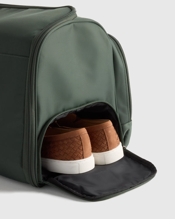 Voyage Nylon Garment Duffle - One Size / Dark Green