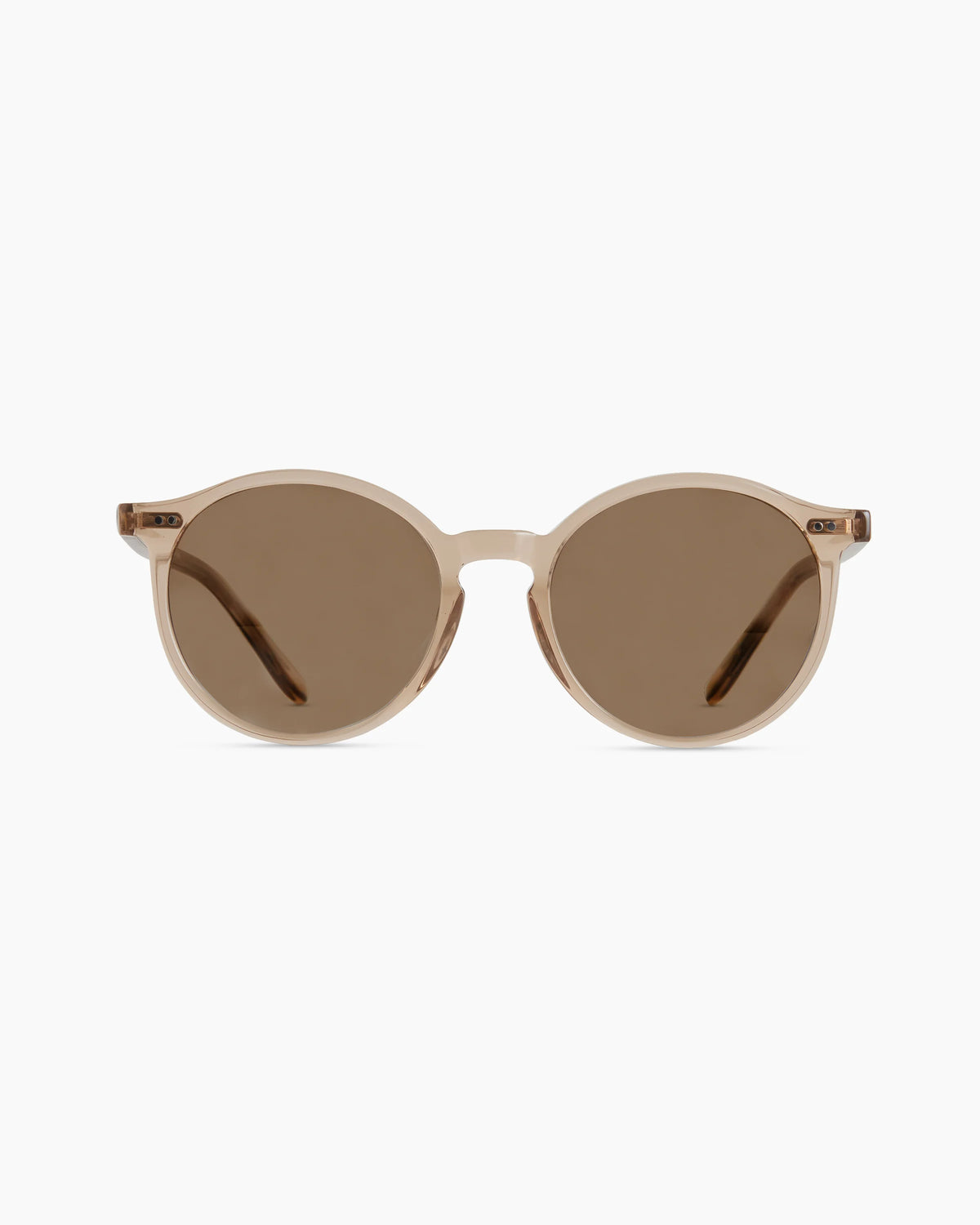 Brixton Polarized Acetate Sunglasses - Standard / Clear Taupe with Brown lens Main image