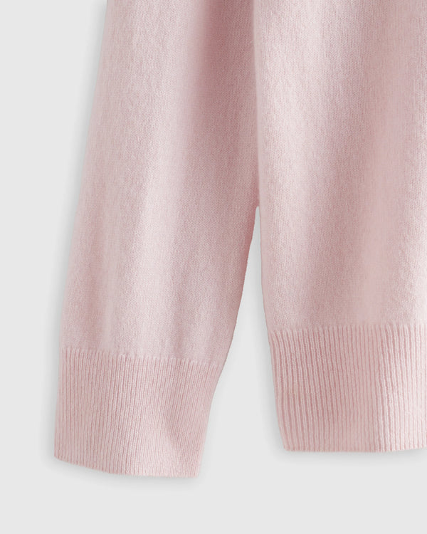 Washable Cashmere Crewneck Sweater - 6 / Heather Grey
