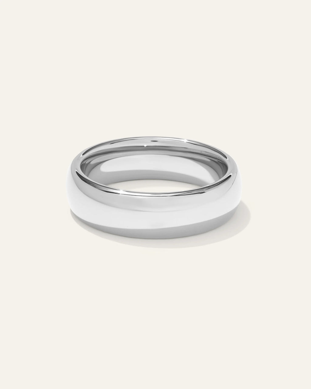 Tungsten Carbide Rounded Band - 7 / 24K Gold Plated