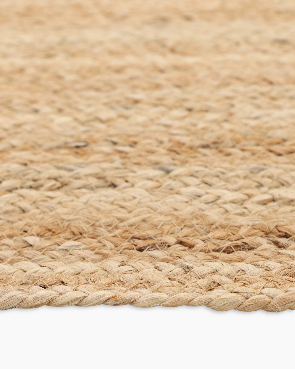 Sol Hand-Braided Jute Rug - 5' x 8' / Natural