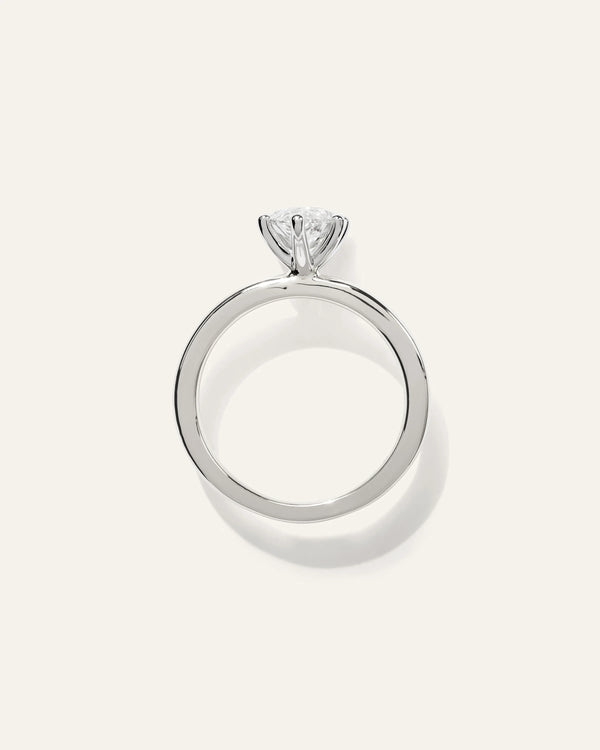 Lab Grown Diamond Marquise Comfort Fit Engagement Ring - 2ct - 4 / Yellow Gold