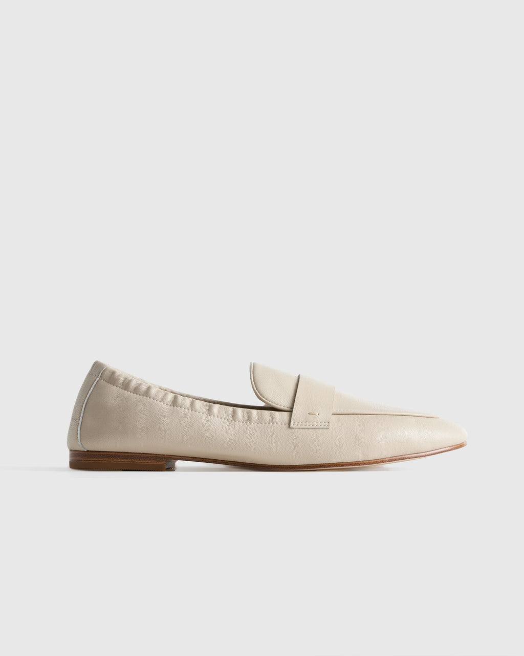 Italian Leather Soft Loafer - 5 / Black