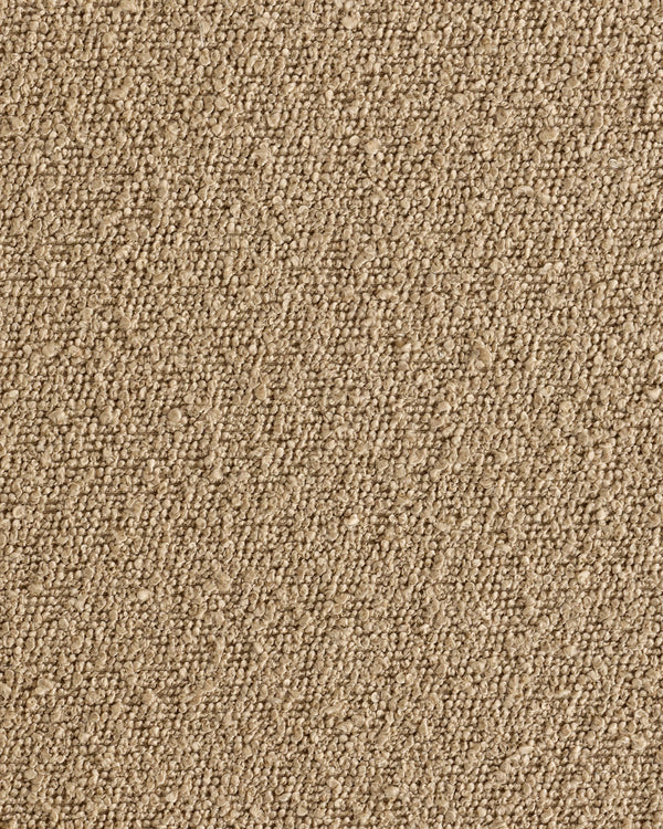 Sierra Curved Arm L Sectional in Performance Boucle - Right Arm / Mushroom