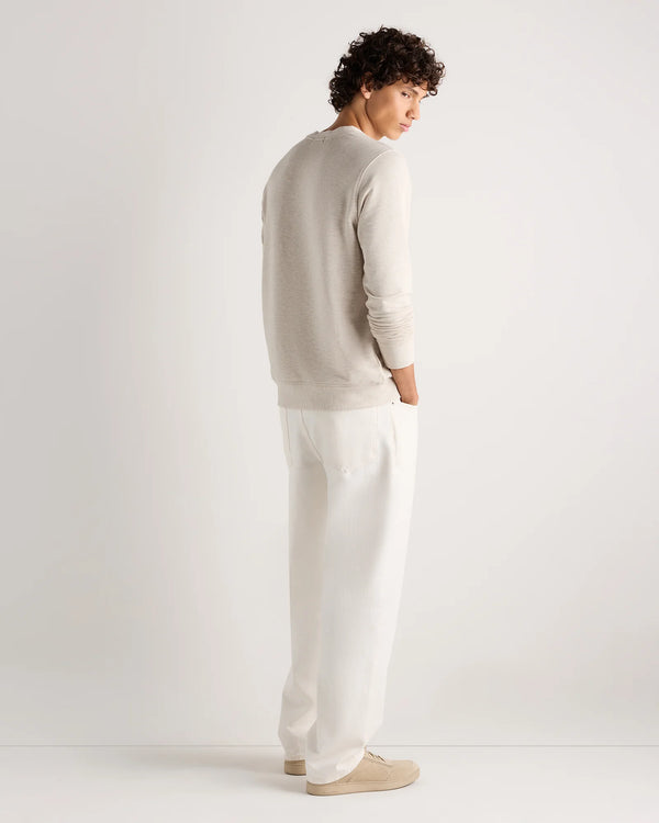 Supersoft Fleece Crew - XS / Heather Oatmeal