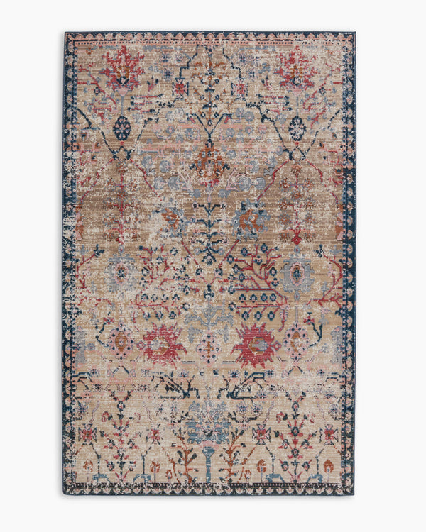 Talula Indoor/Outdoor Rug - 4' x 5'7" / Pink
