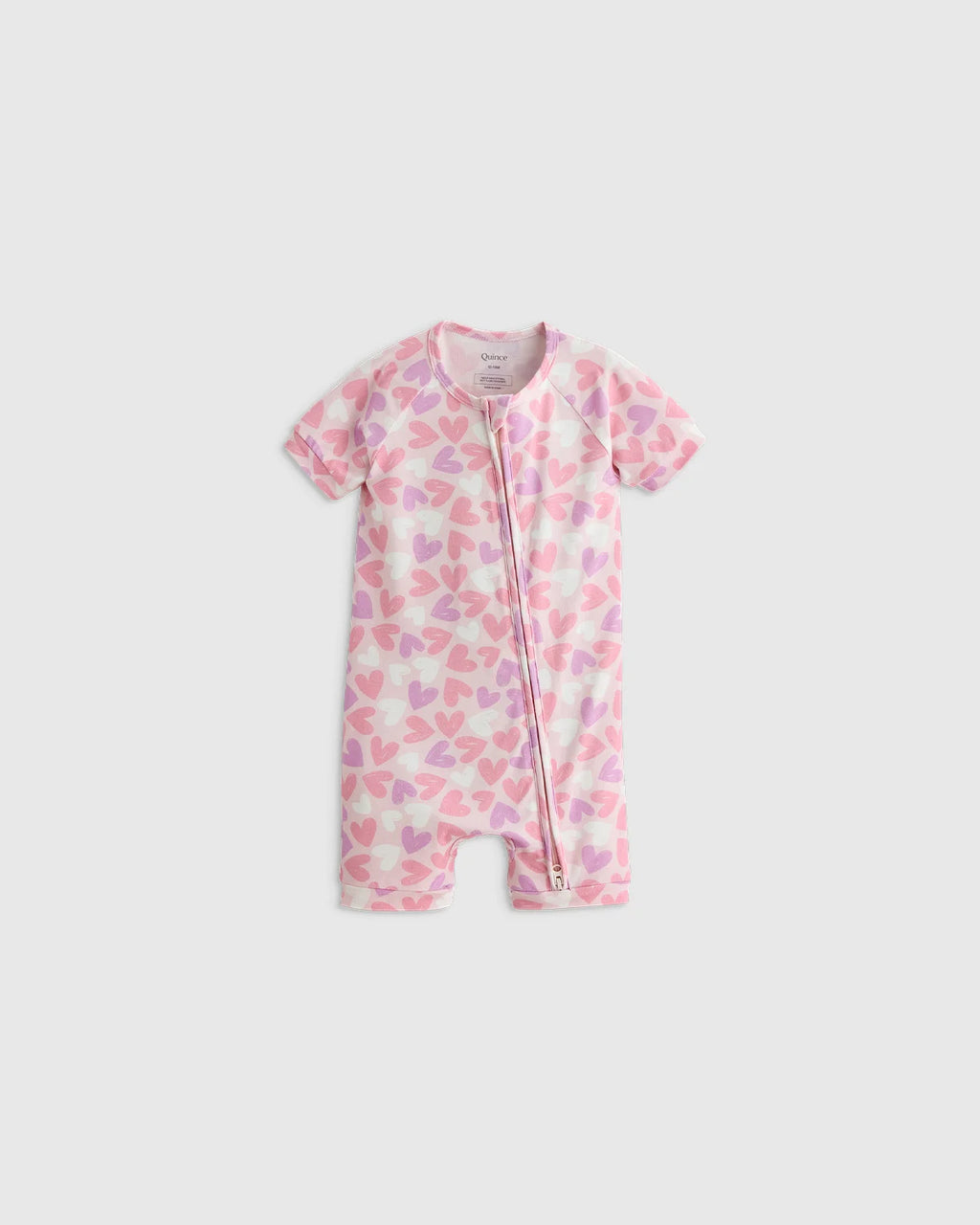 Bamboo Shortie Onesie Pajama - 0-3M / Blue Cars
