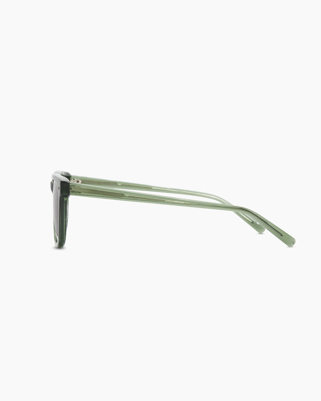 Athens Polarized Acetate Sunglasses - One Size / Clear Brown with Brown lens