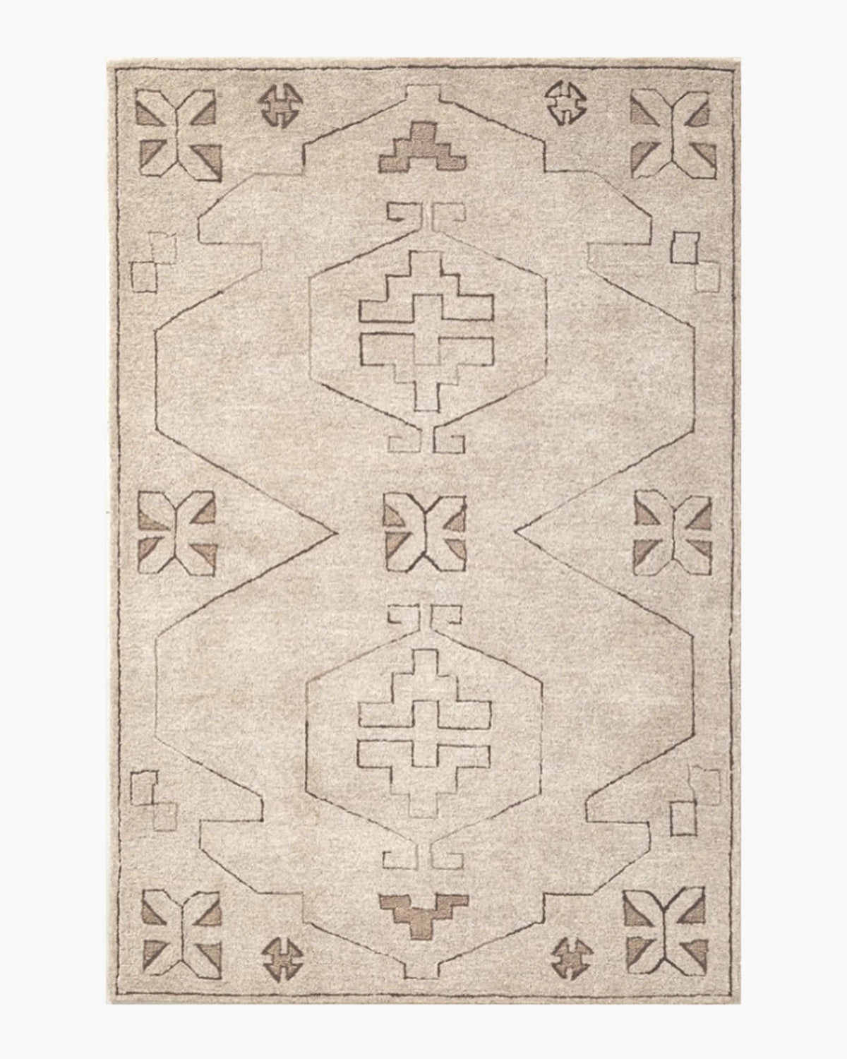Sami Wool Rug - 3' x 5' / Neutral Main image
