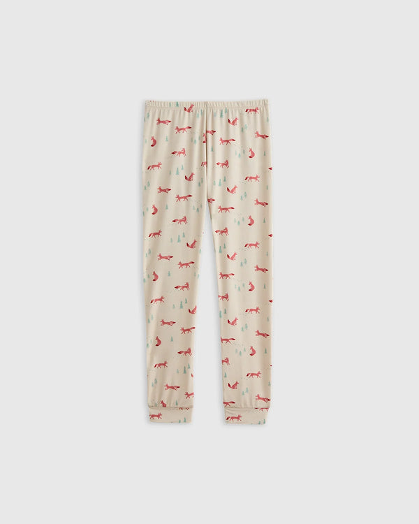 Bamboo Long Sleeve and Pant Pajama Set - 2T / Wildflower Dreams