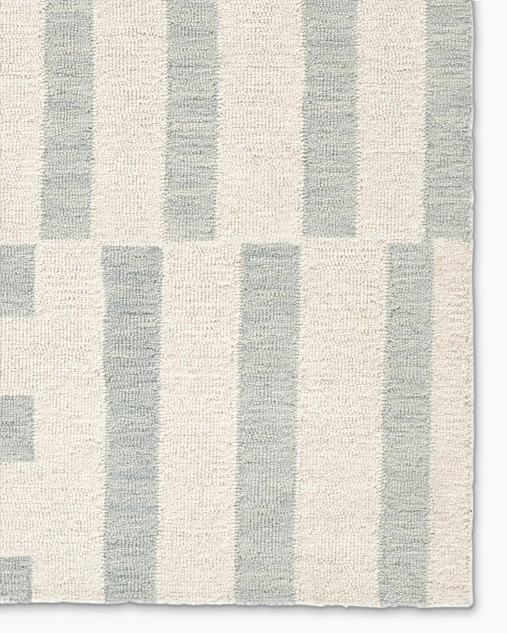 Jack Hand-Tufted Wool Rug - 3'6" x 5'6" / Blue