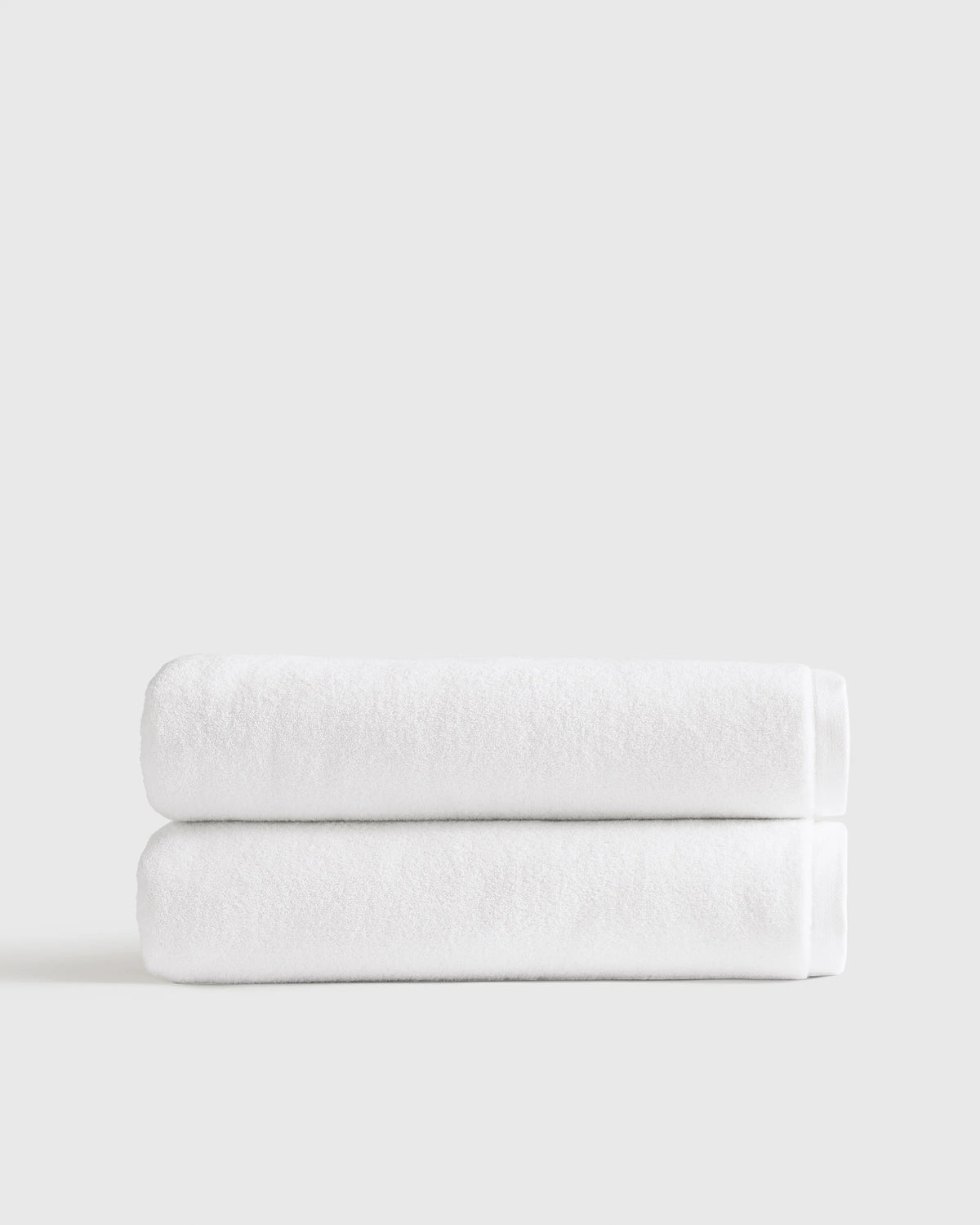 Plush Organic Turkish Cotton Bath Sheet (Set of 2) - One Size / White Main image