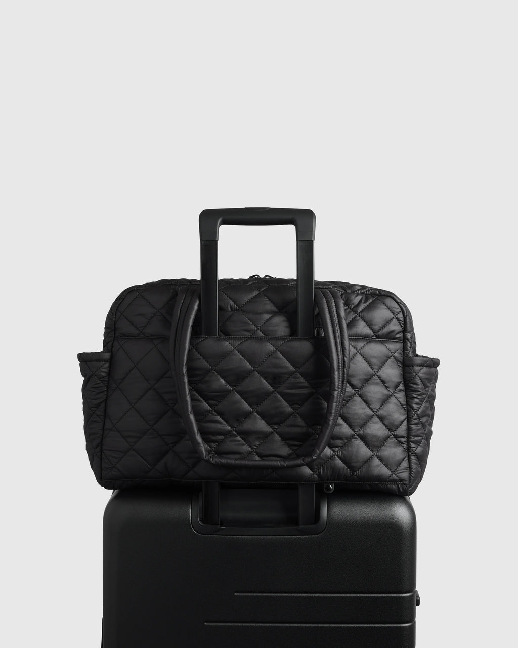 Transit Quilted Duffle Bag - One Size / Taupe Brown