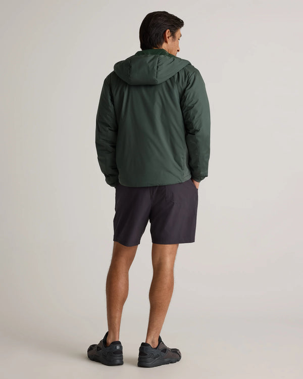 Hybrid Insulated Lightweight Hooded Jacket - S / Black