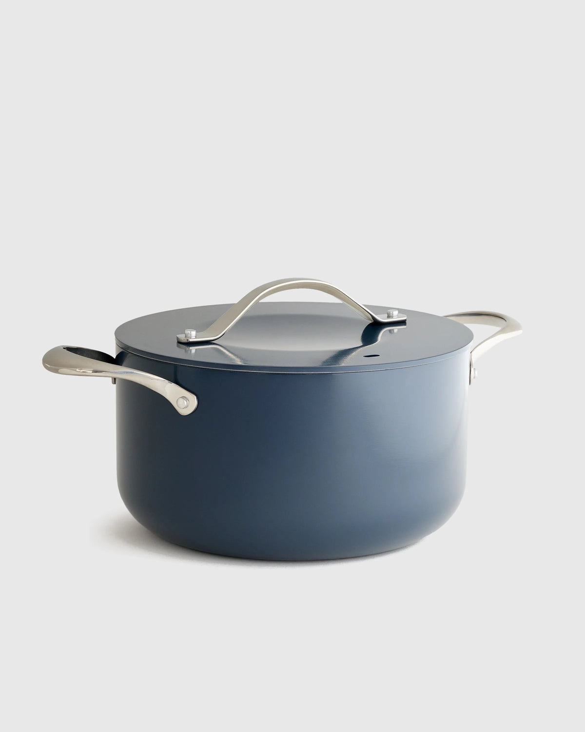 Ceramic Nonstick Soup Pot: 6QT - One Size / Navy Main image