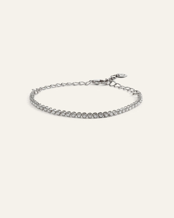 14K Gold Diamond Petite Tennis Bracelet - 0.50ctw - One Size / Yellow Gold
