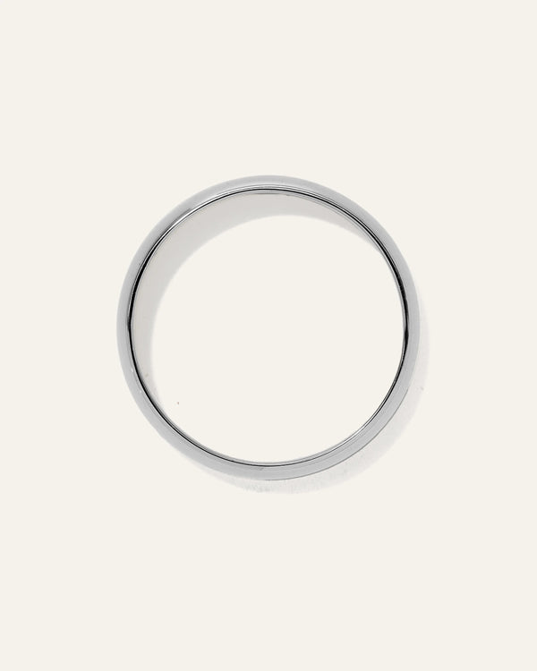 Low Dome Band - 4mm - 6 / Yellow Gold