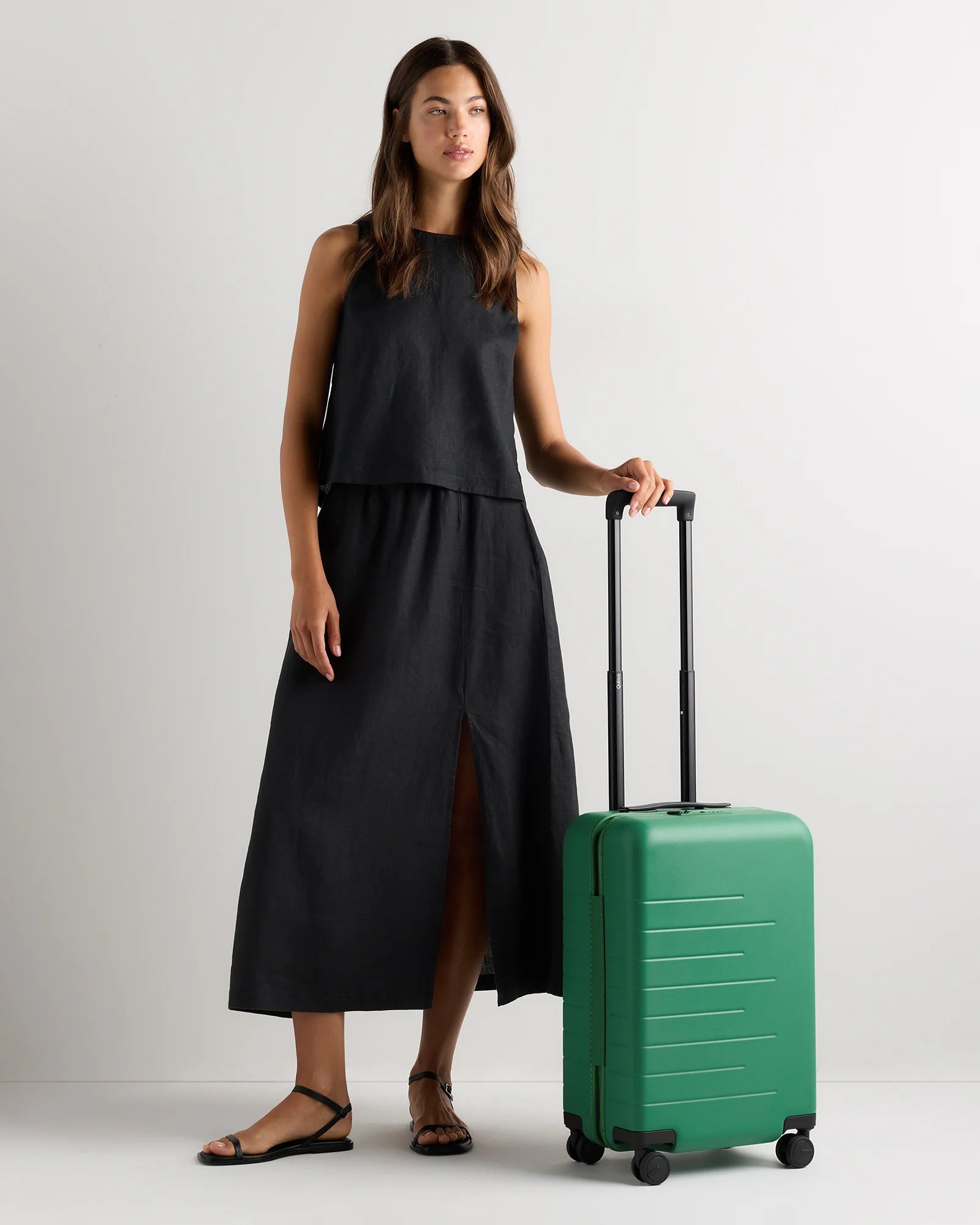 Small Carry-On Suitcase - One Size / Emerald Jungle Secondary image