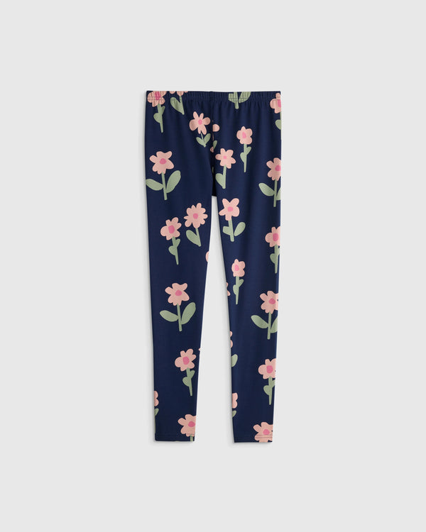 Organic Cotton Leggings - 2T / Red