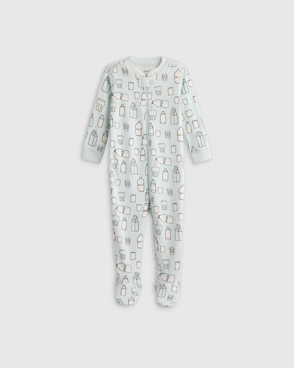 100% Organic Cotton Footie Pajama - 0-3M / Vehicles