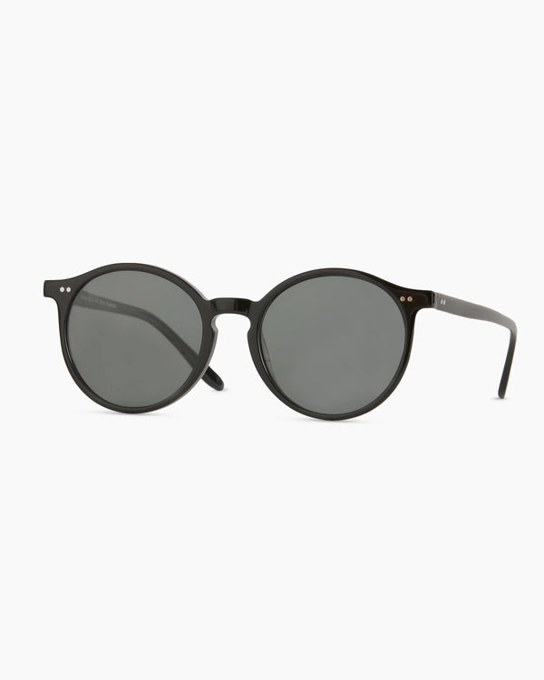 Brixton Polarized Acetate Sunglasses - Standard / Clear Taupe with Brown lens
